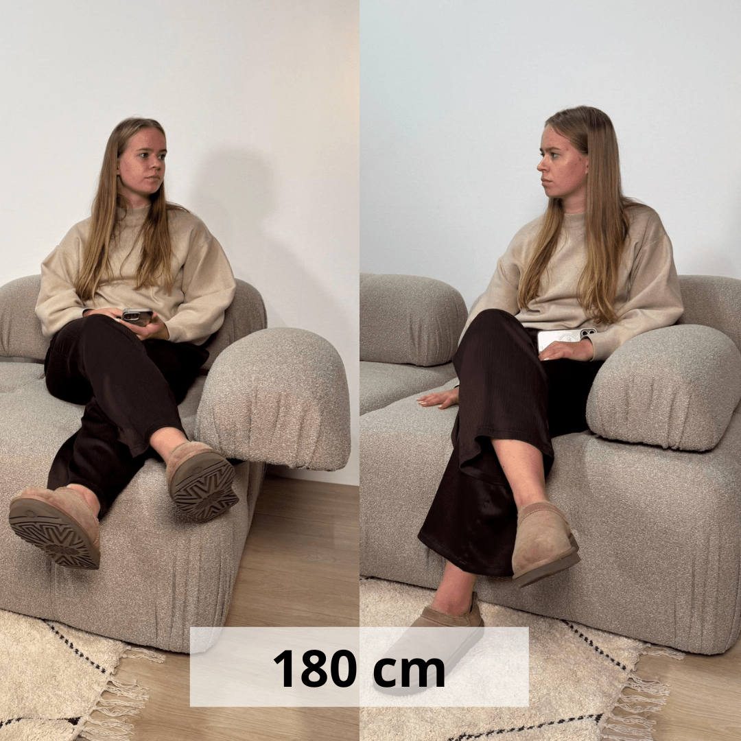 Modulaire bank 2-zits Doblo beige