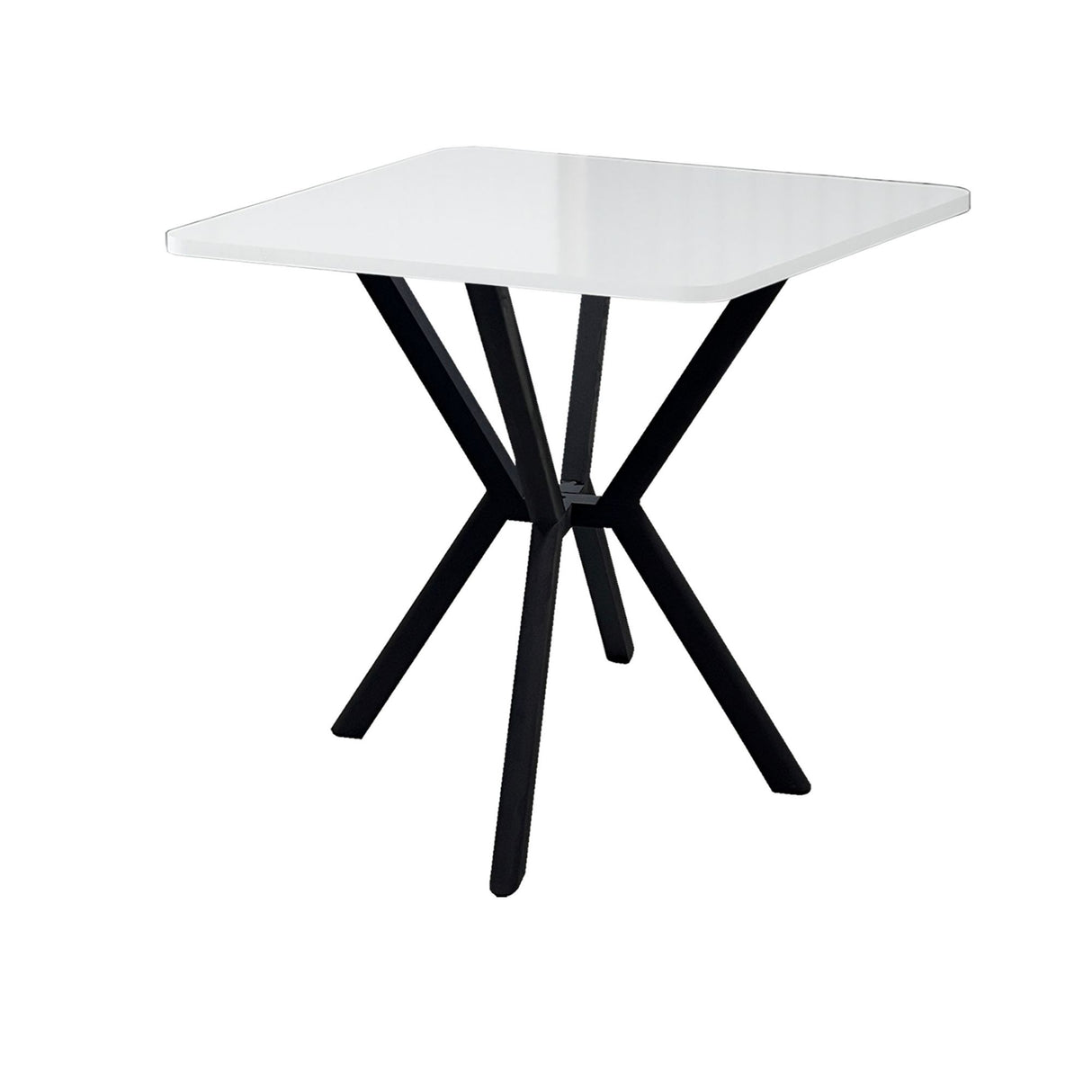 Elma eettafel wit 70 x 70 cm Melamine gecoat hout