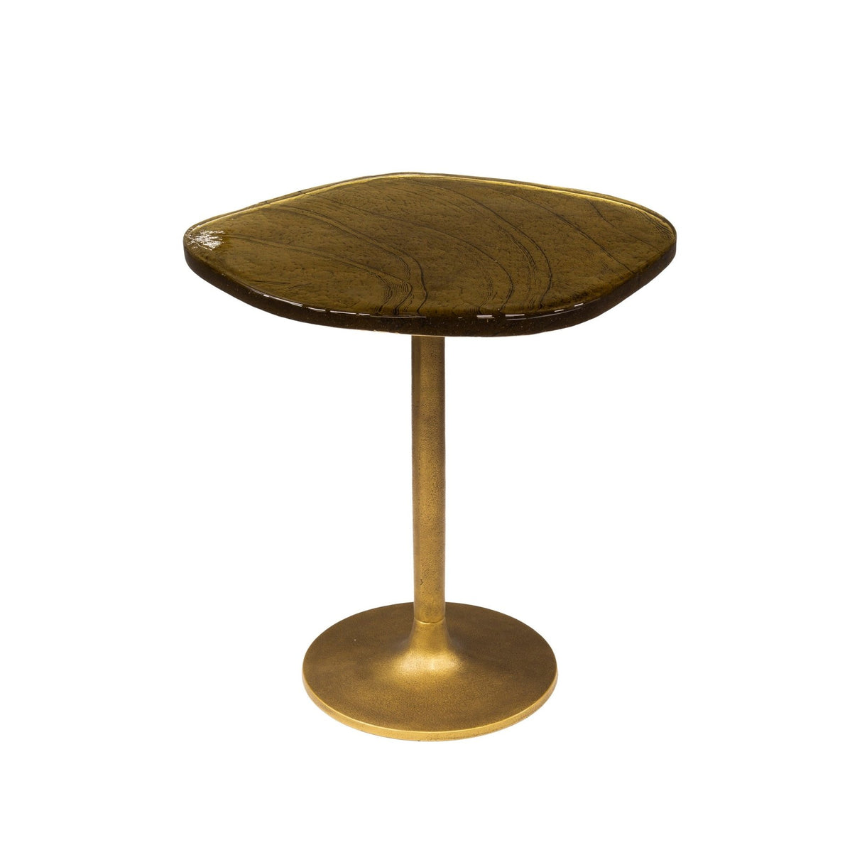 Bijzettafel Aurum Antiek Goud 50 cm