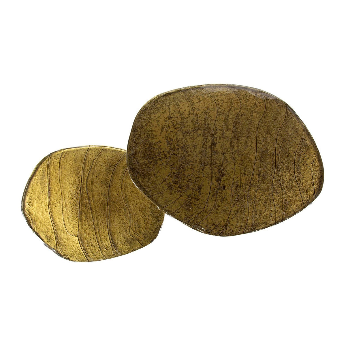 Salontafel Set Aurora Antiek Goud Set van 2