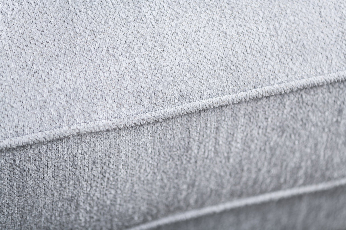 Hoekbank Peppin stof lichtgrijs - links