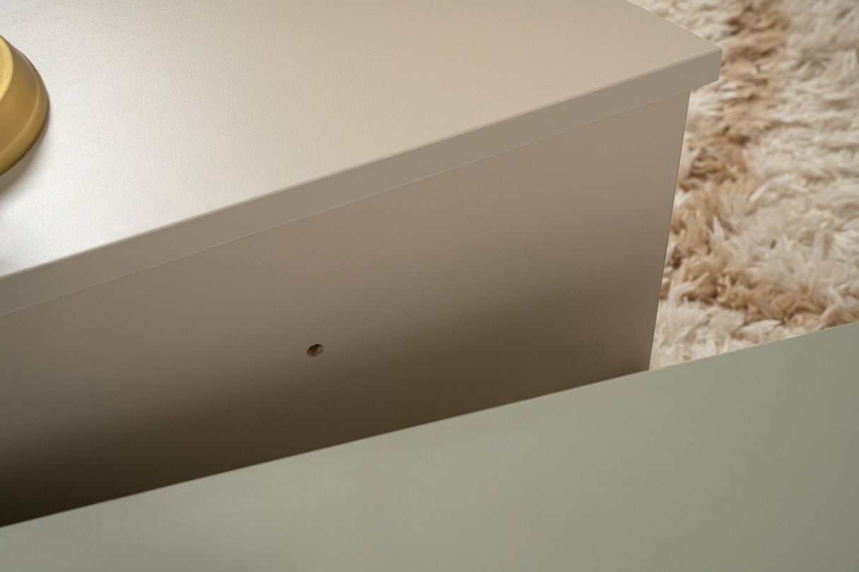 Ronde Salontafel As Groen Melamine 90 cm Orin