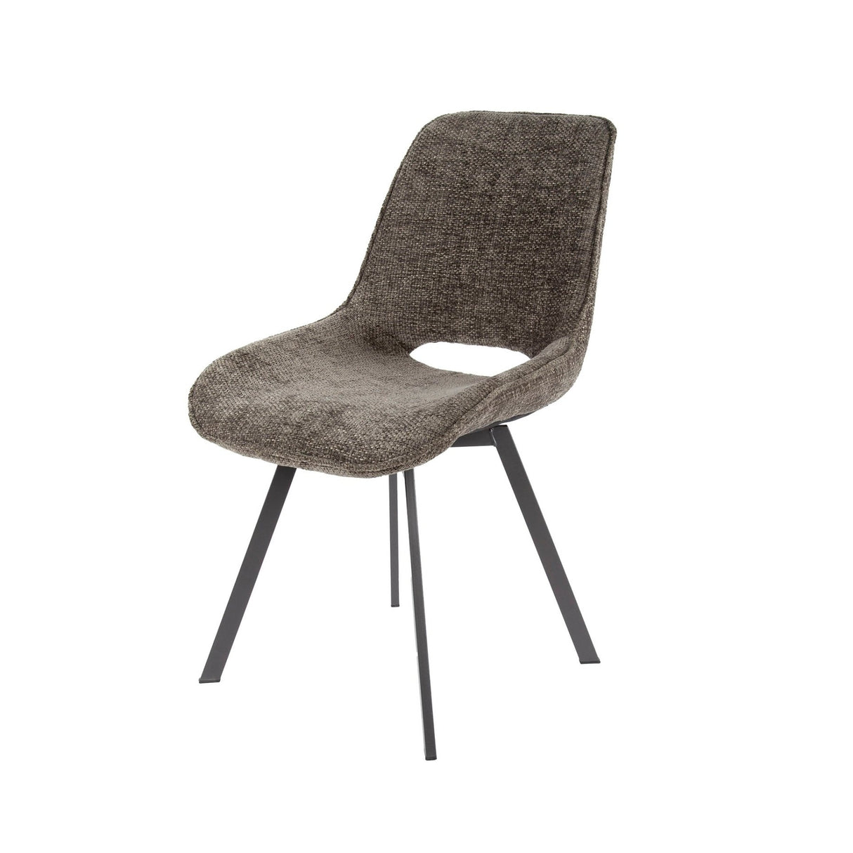 Set van 4 eetkamerstoelen Riviera Rich Taupe draaibaar