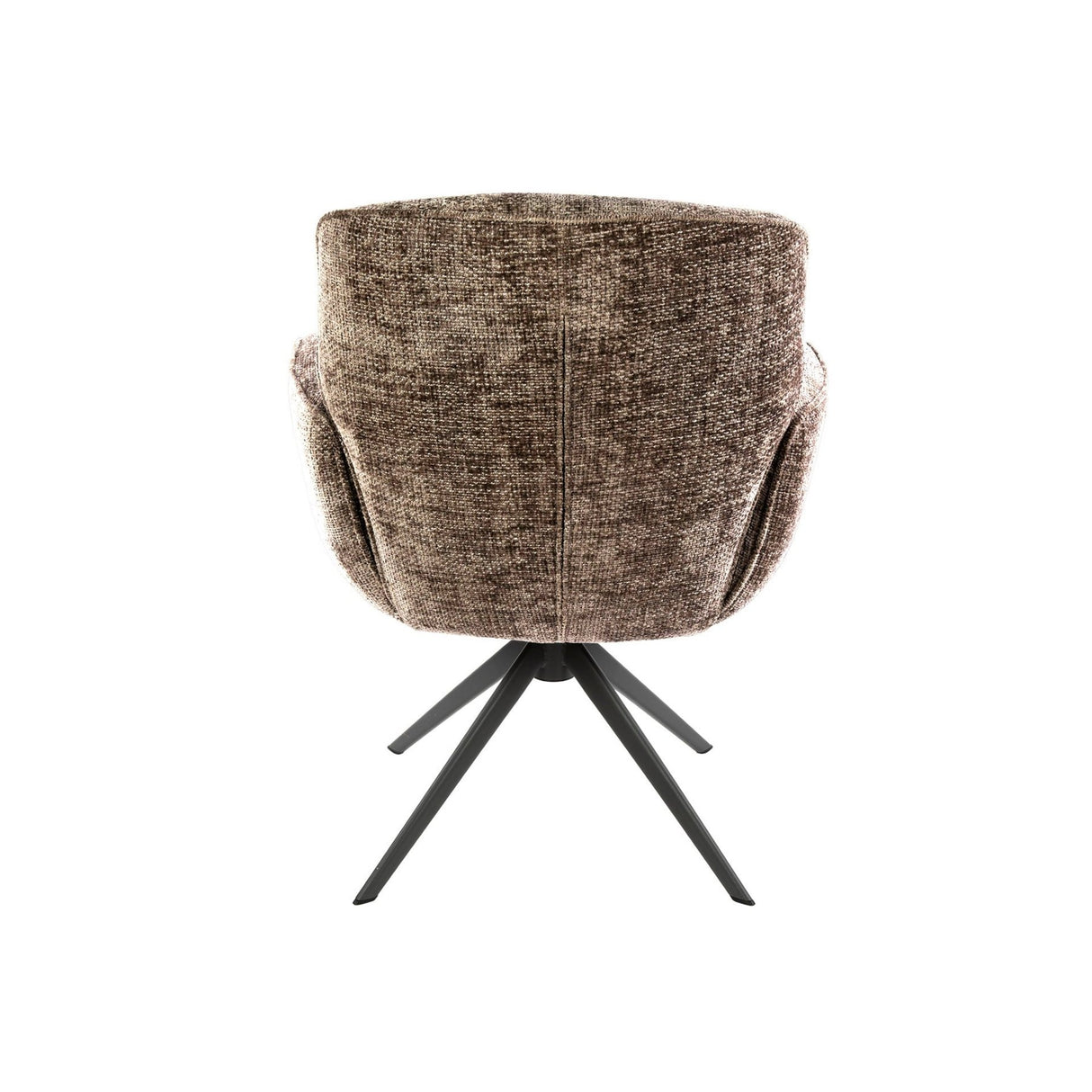 Set van 2 eetkamerstoelen Savona draaibaar Hoven rich champagne