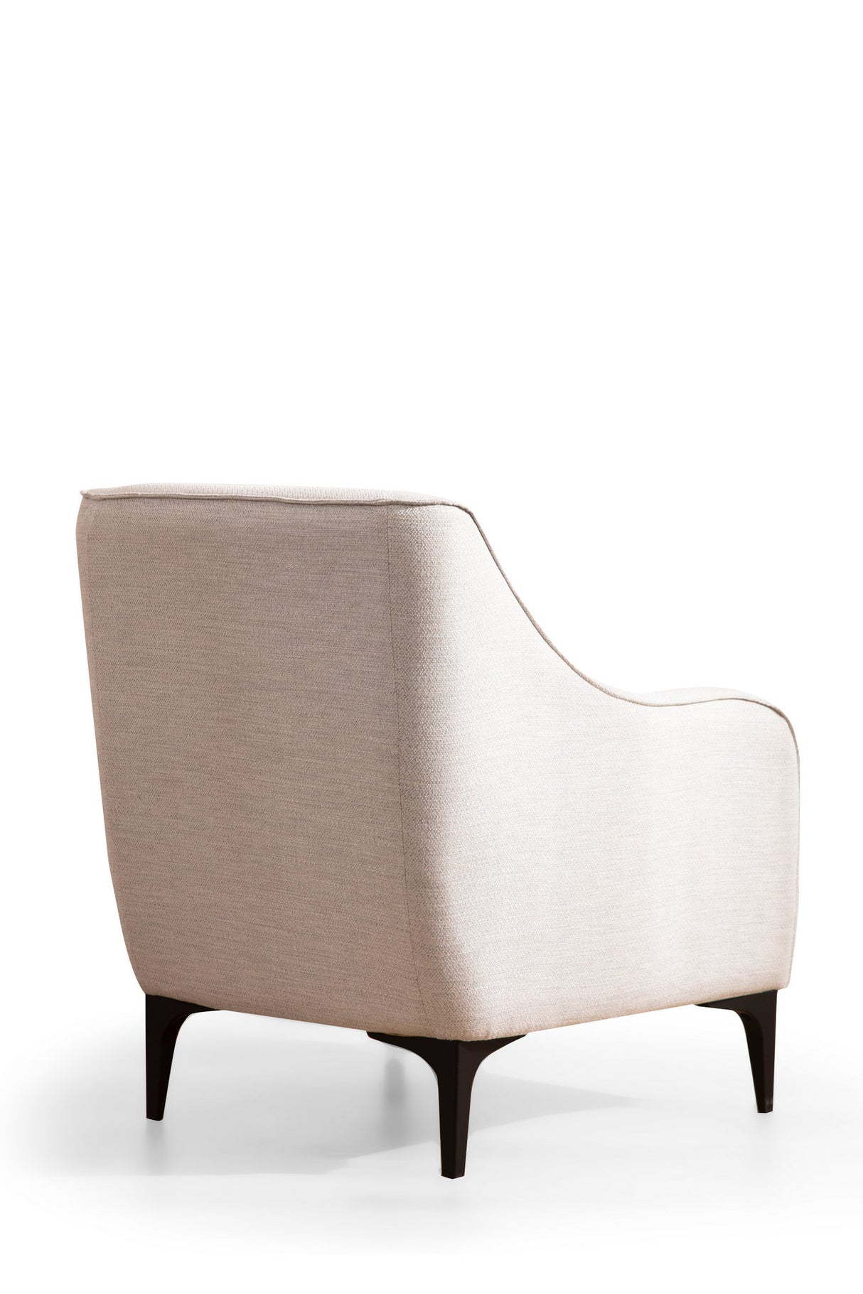 Modern landelijke fauteuil beige stof Belissimo