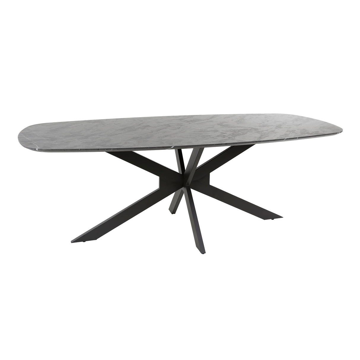 Eettafel Mysha Deens Ovaal Melamine 215x105 cm