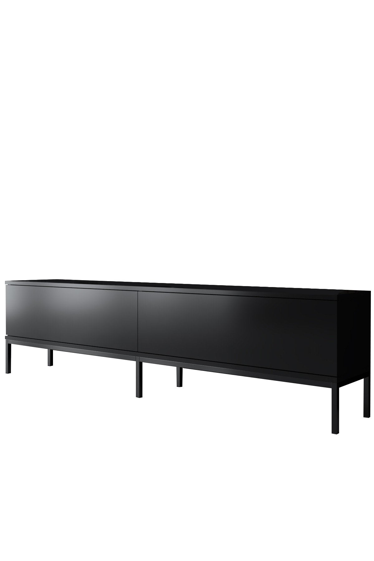 Meubelset Zwart Lord - Salontafel + TV Meubel + Dressoir - Zwart Frame