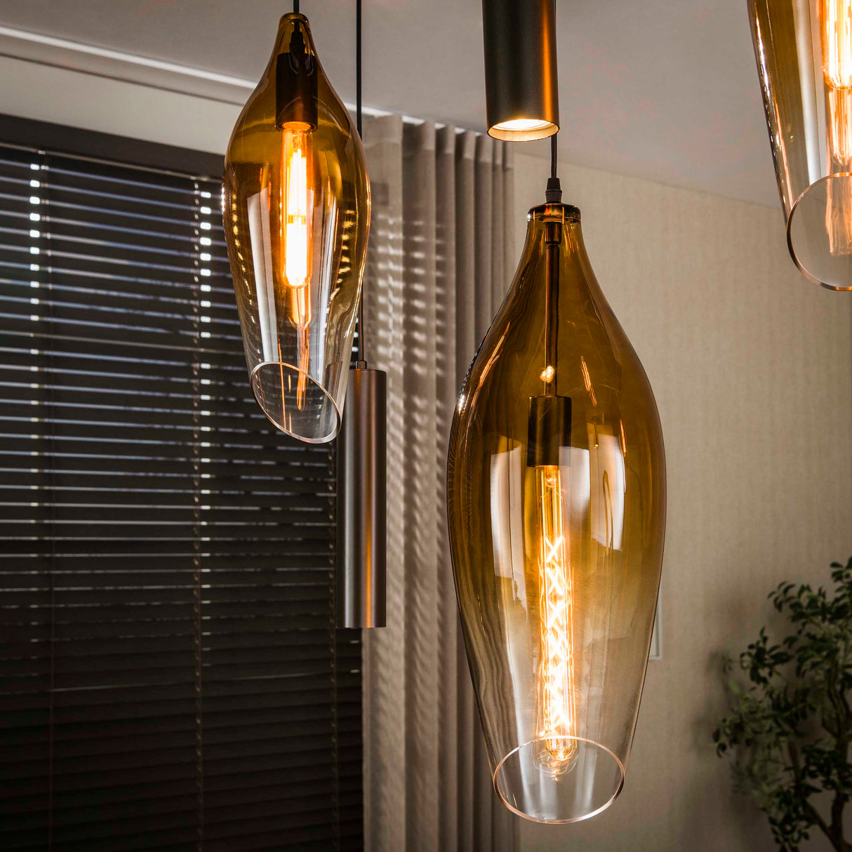 Hanglamp cocoon pendel bruin