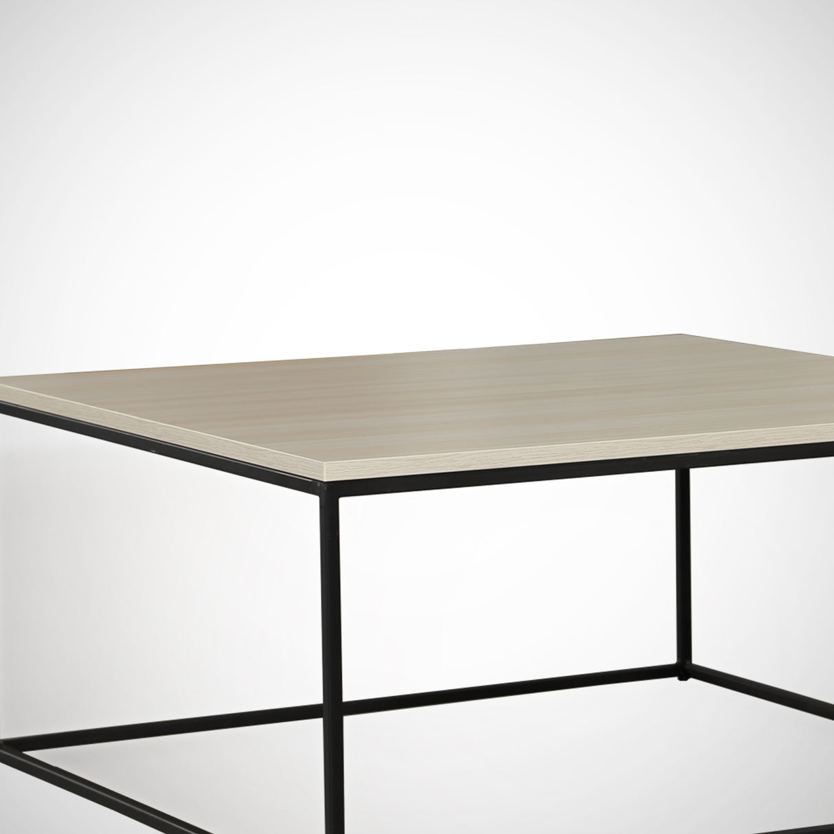 Salontafel Vierkant 75x75 cm Pola - Eikenhout Melamine