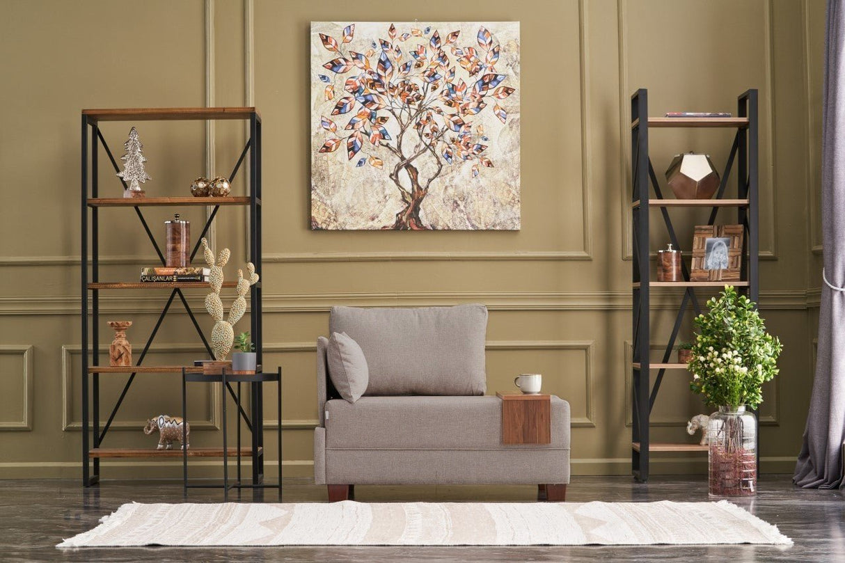 Fauteuil Links Fly Beige