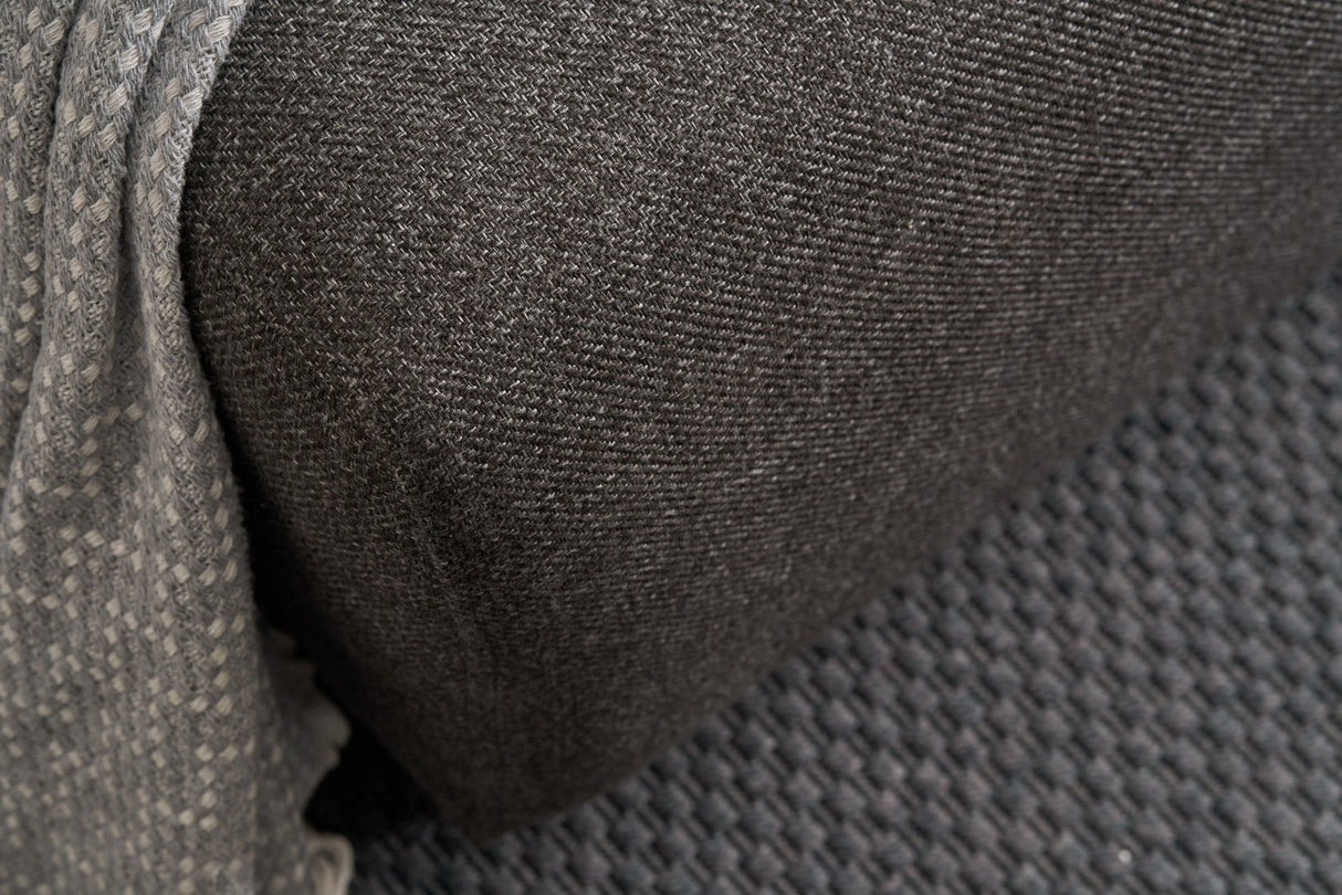 Hoekbank met slaapfunctie Rechts Mane Antraciet