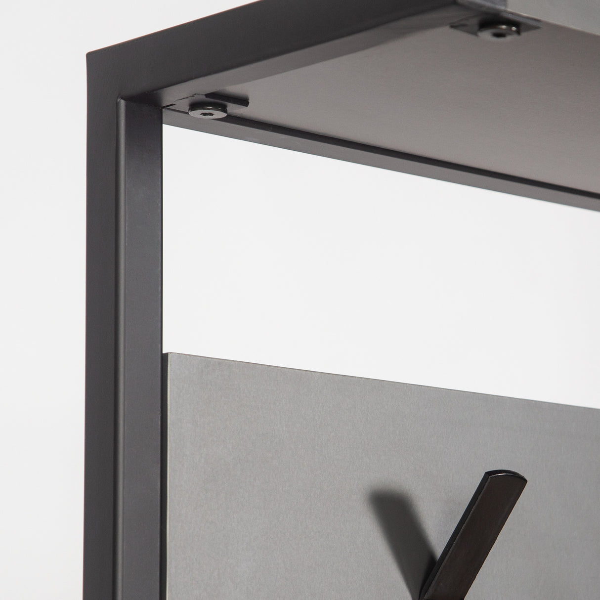 Garderobemeubel Kapstok Antraciet Melamine Novad - Met Leggers