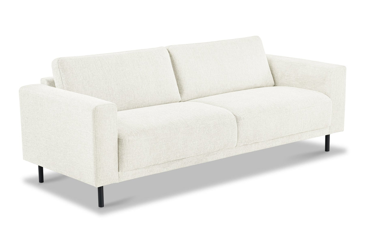 Banken - Moderne 3 - zits Bank Beige Stof Aniko 213x90x78 cm - Dimehouse