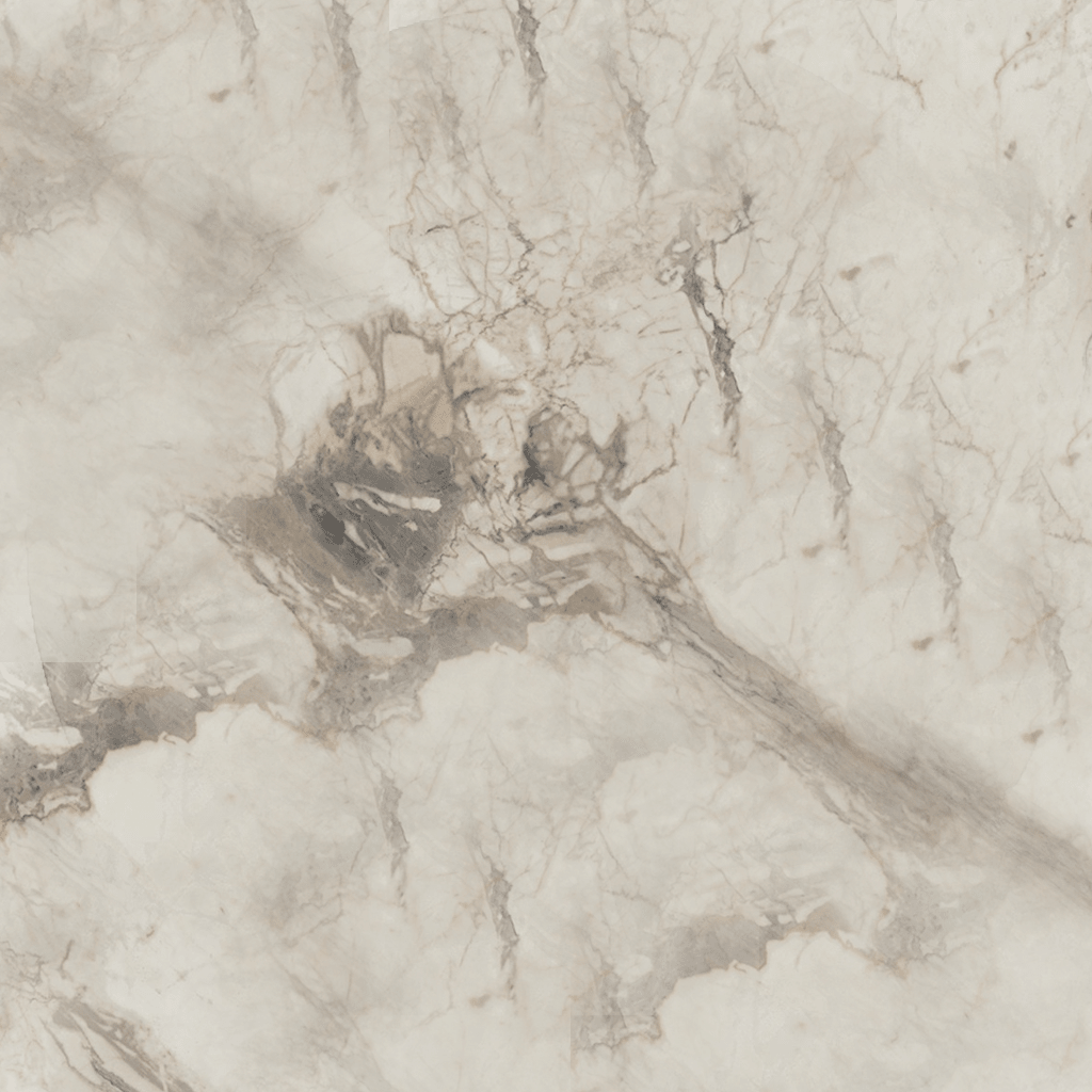 Boekenkast Valdis Marmer Wit Goud Melamine 170x175x30 cm