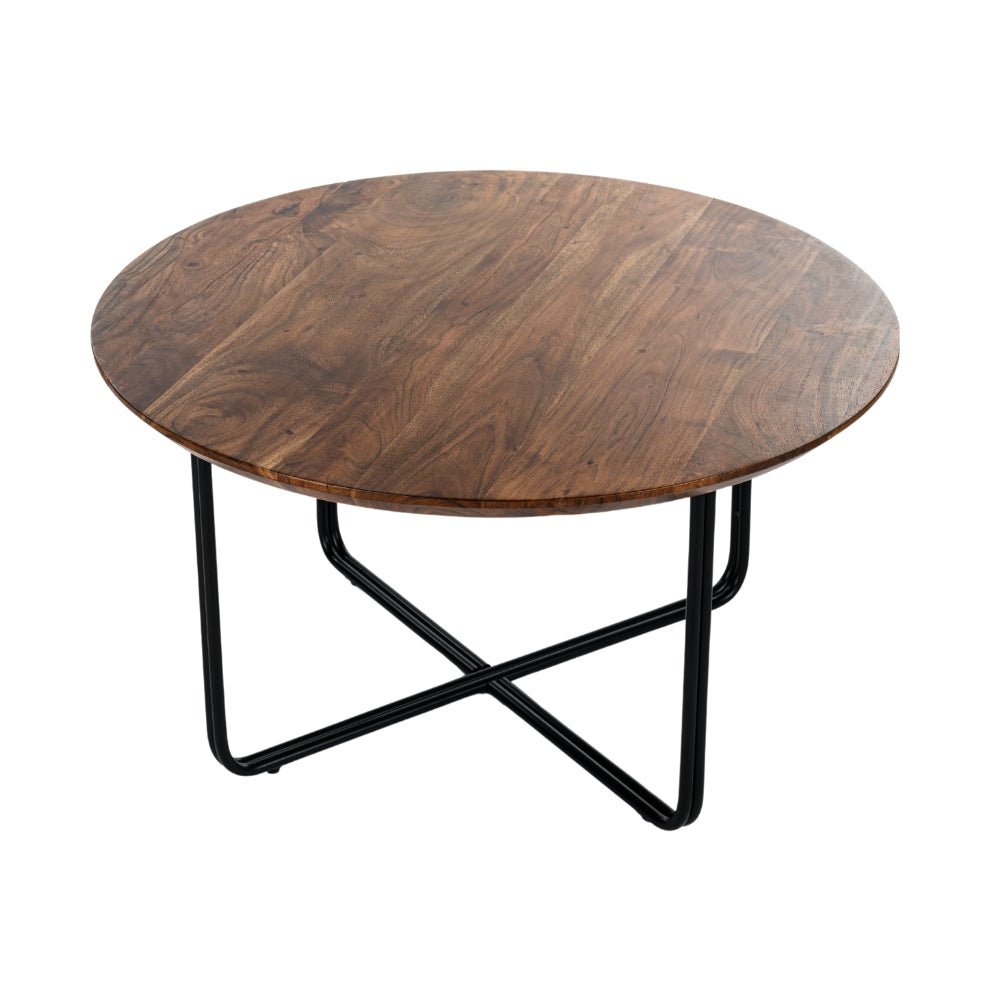 Salontafel Stewie Acaciahout Rond 75 cm