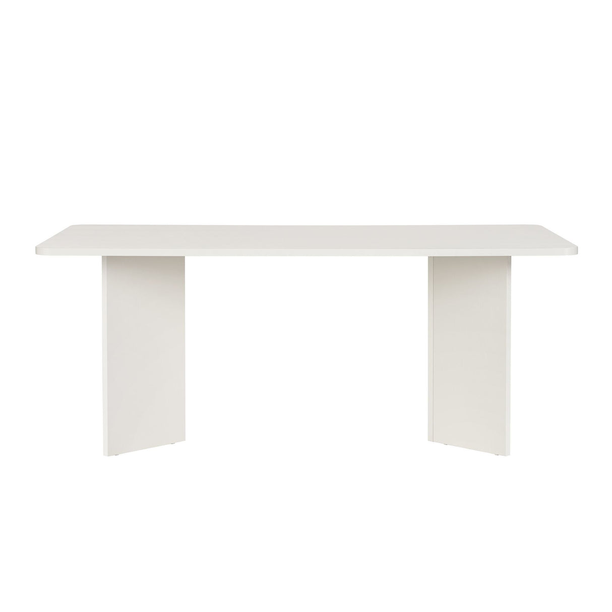 Eettafel Wit Melamine rechthoekig 180x89,5x75 cm - Linova