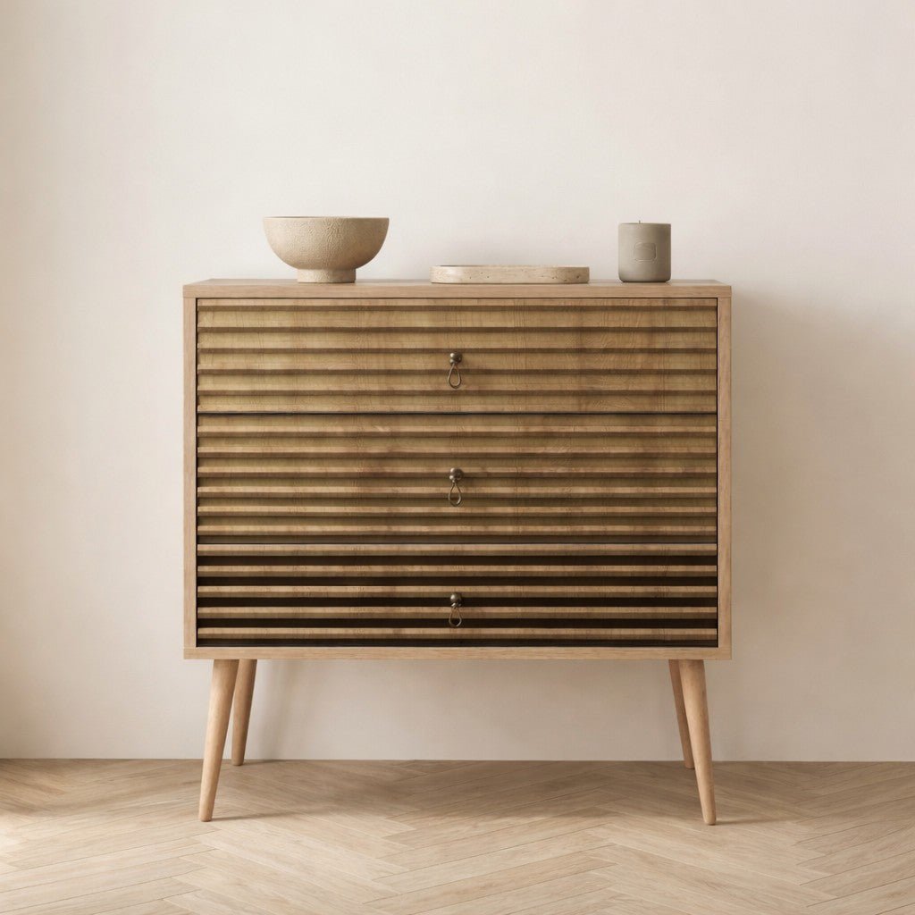 Ladekast Trio Sonoma Eik Melamine 80x90x40 cm