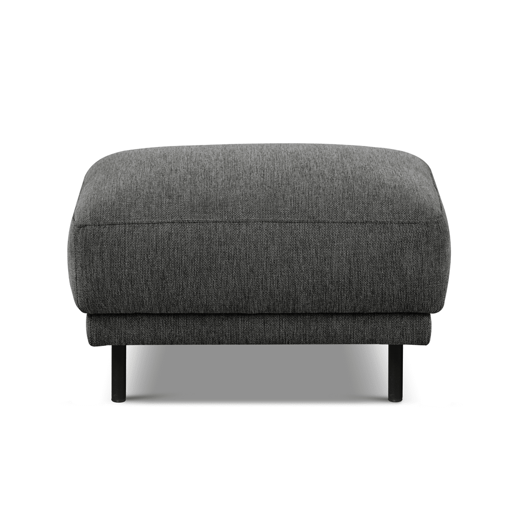 Hocker antraciet stof - 73 × 57 × 47 cm - Aniko