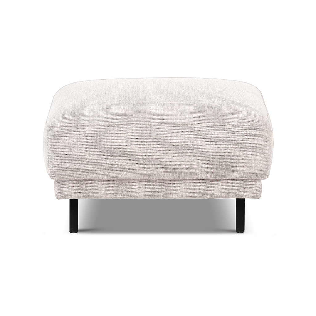 Hocker beige stof - 73 × 57 × 47 cm - Aniko