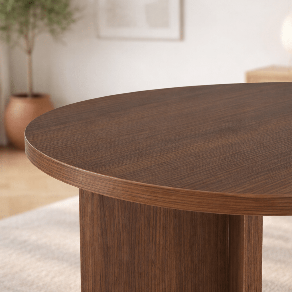 Sablin Eettafel Walnoot 180x89,5x75 cm Walnut Melamine