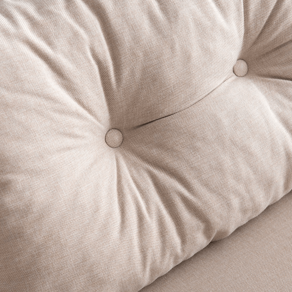 Banken - Slaapbank beige linnen stof 2 persoons - Sando - Dimehouse