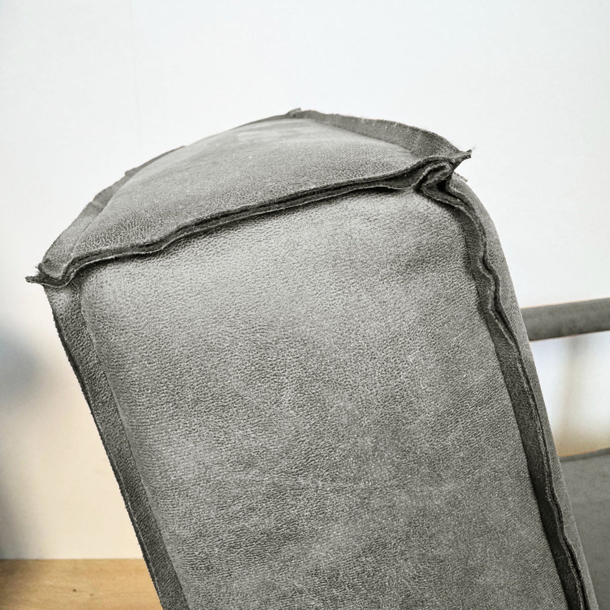 Industriële fauteuil groen eco-leer Tiger