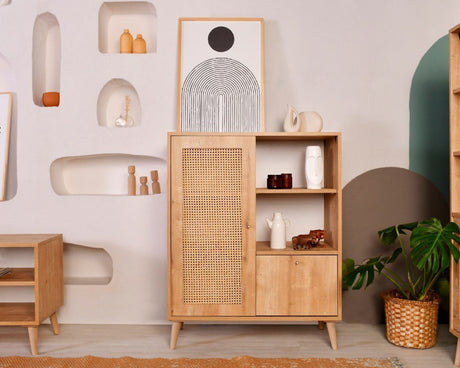 Wandkast Naturel - Dimehouse