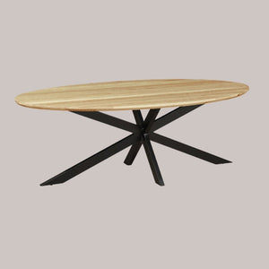 Oval dining tables