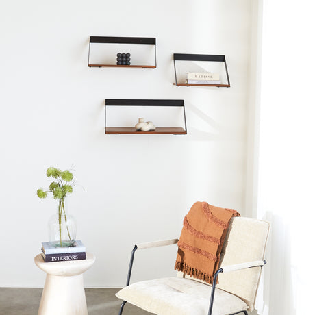 Industriële wandplank - Dimehouse