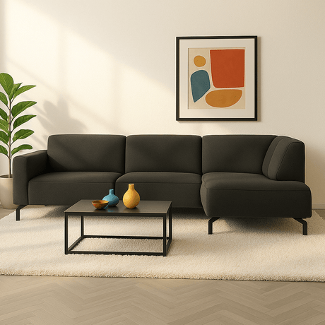 Hoekbank met slaapfunctie - Dimehouse