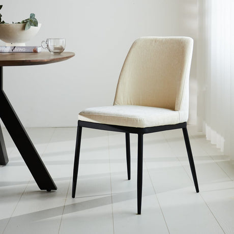 Witte eetkamerstoelen- Dimehouse