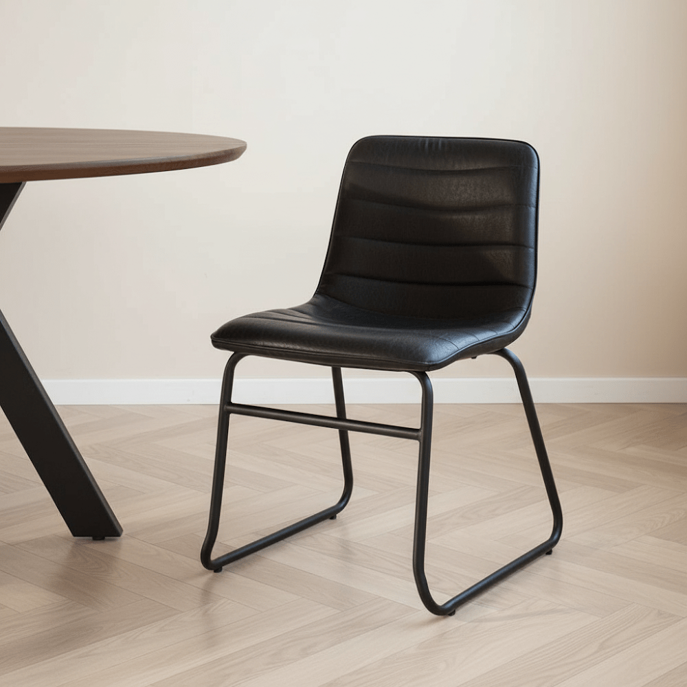 Eetkamerstoel zwart - Dimehouse