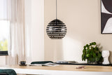 Hanglamp Shane metaal zwart