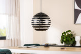 Hanging lamp Shany Metal Black