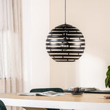 Hanging lamp Shany Metal Black