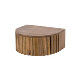 Nachtkastjes-Nachtkastje Ridge zwevend Zand 1 lade 40 x 35 x 17 cm-Dimehouse