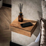 Avela XS Nachtkastje 1 lade massief acacia set van 2