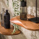 Nordic Set van 3 Wandplanken Organic - Massief Acaciahout