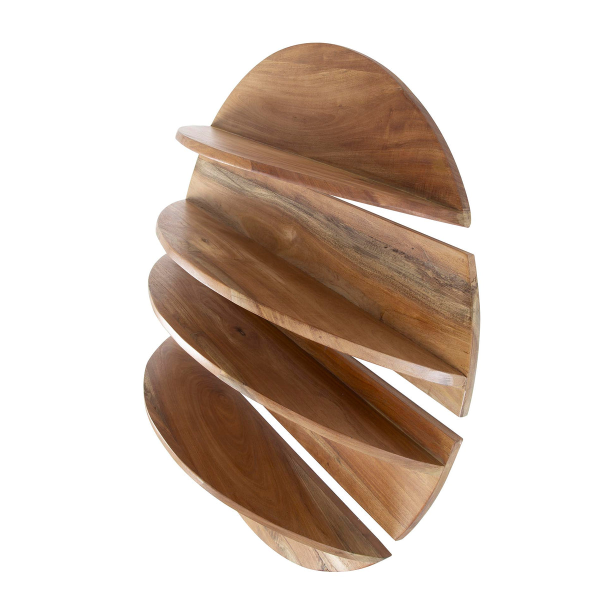Rond wandrek Binc hout naturel