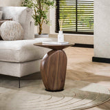 Bijzettafel Acacia Glaze Brown 45x36x50 cm