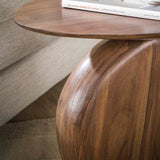 Bijzettafel Acacia Glaze Brown 45x36x50 cm