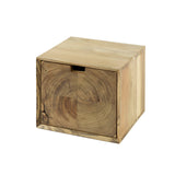 Zwevend Nachtkastje Acaciahout Nova met 1 Lade - 30x25x29 cm