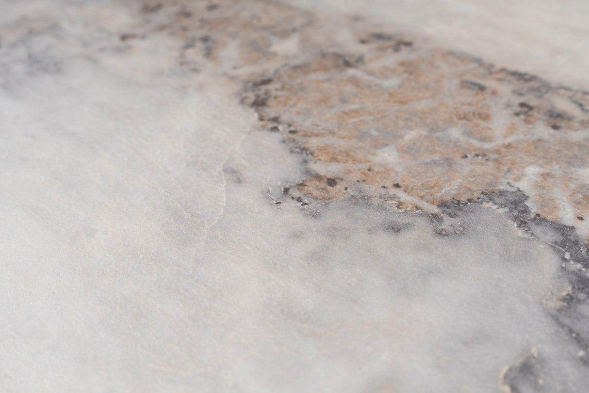 Moderne Salontafel Vierkant 90x90 cm Marmerlook Prasmi