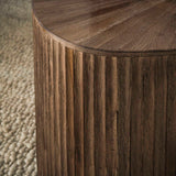 Salontafel set van 2 Myla Vierhoekig Teakhout Bruin