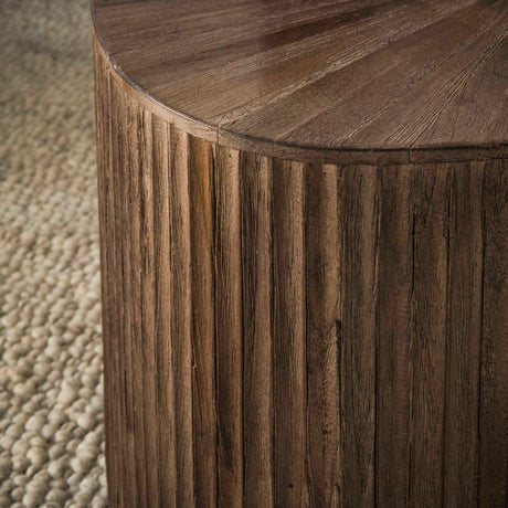 Salontafel set van 2 Myla Vierhoekig Teakhout Bruin