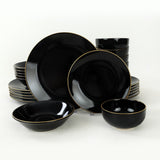 TY040424F650A841600MAET600 Black Gold 100% CERAMIC STONEWARE 27 cm breed