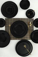 TY038120F956A000000MAP2400 Matte Black 100% CERAMIC STONEWARE 27 cm breed