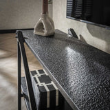 TV Meubel Loek Grijs Metaal 140 cm