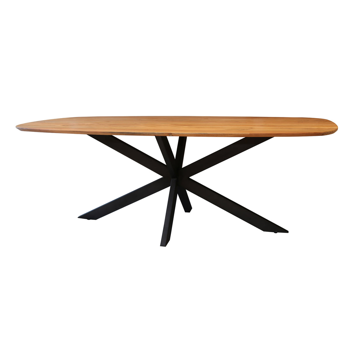 Dining table Laurie Danish oval acacia wood 180 cm