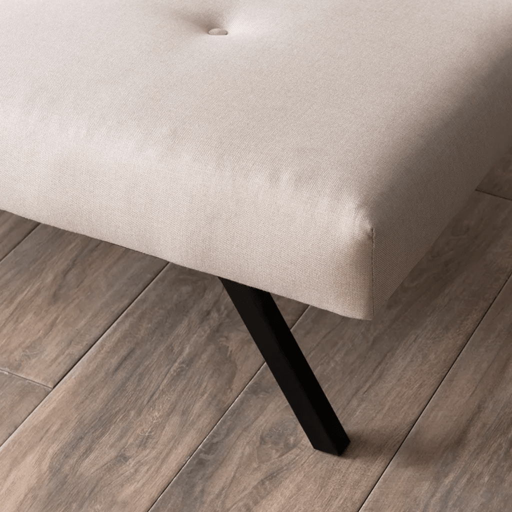 Slaapbank Zoly Crème Stof 3-Zits - 180 cm - Zonder armleuningen - Zoly